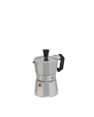 Espressor pentru 1 ceasca, argintiu, colectia Classico - CILIO
